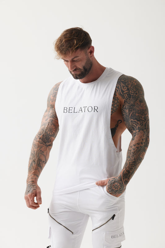 Belator Singlet white