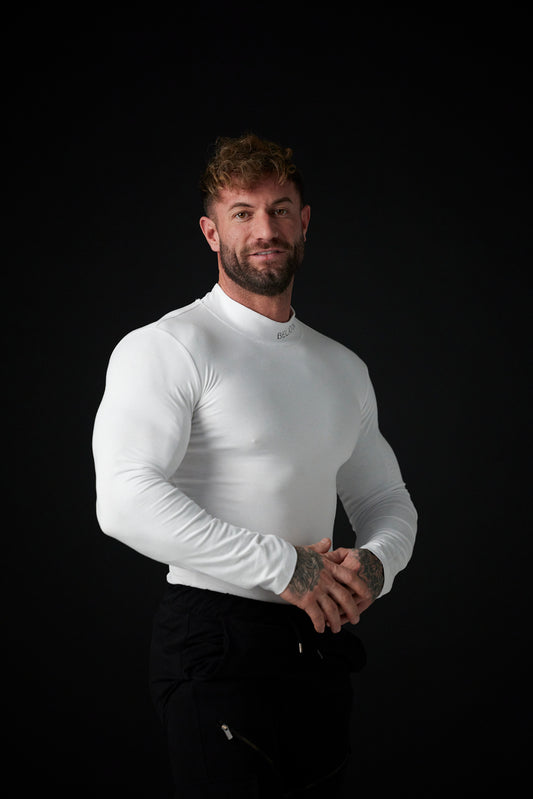 Belator T-shirt turtle neck White