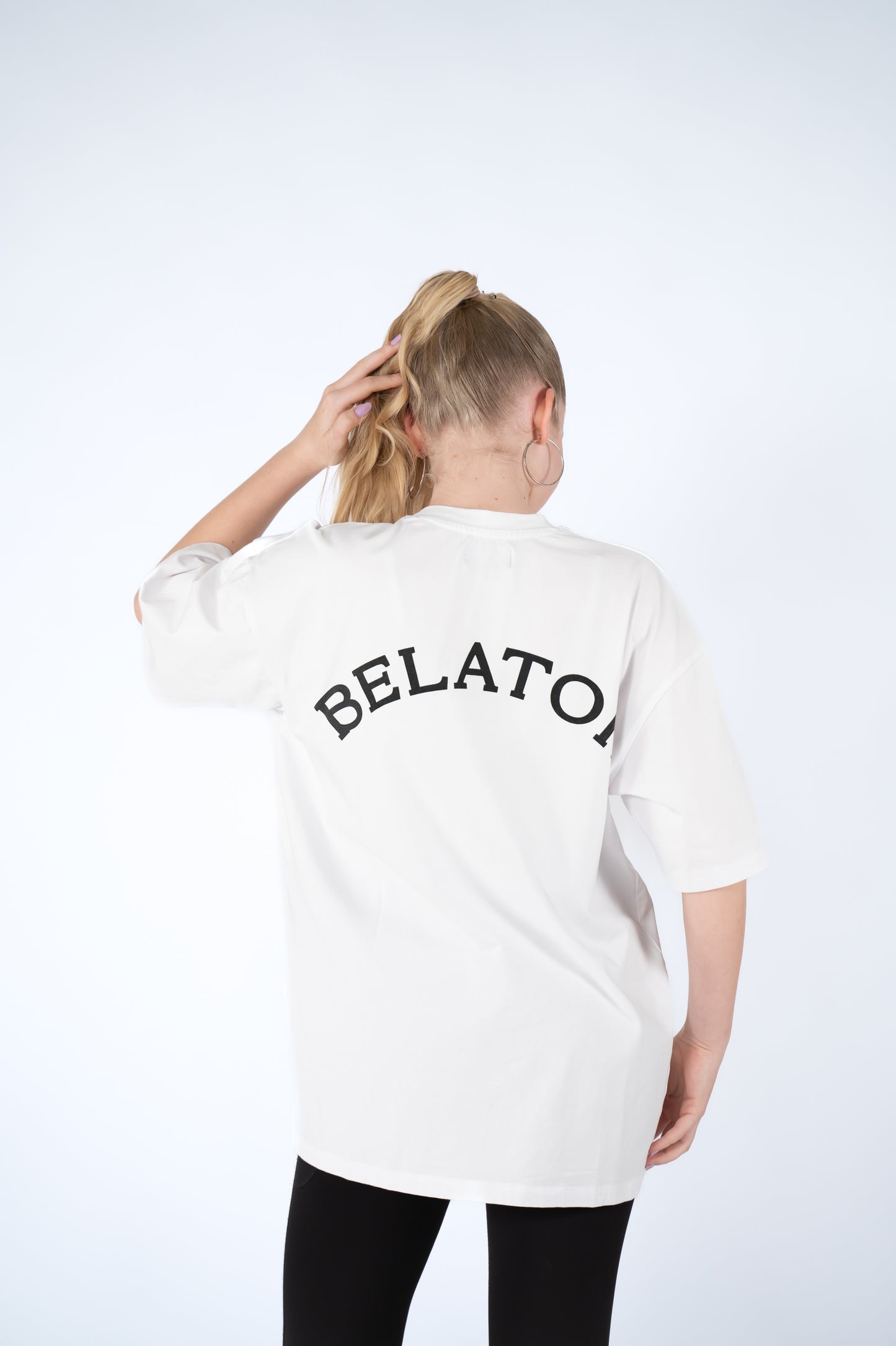Oversized T-shirt belator White