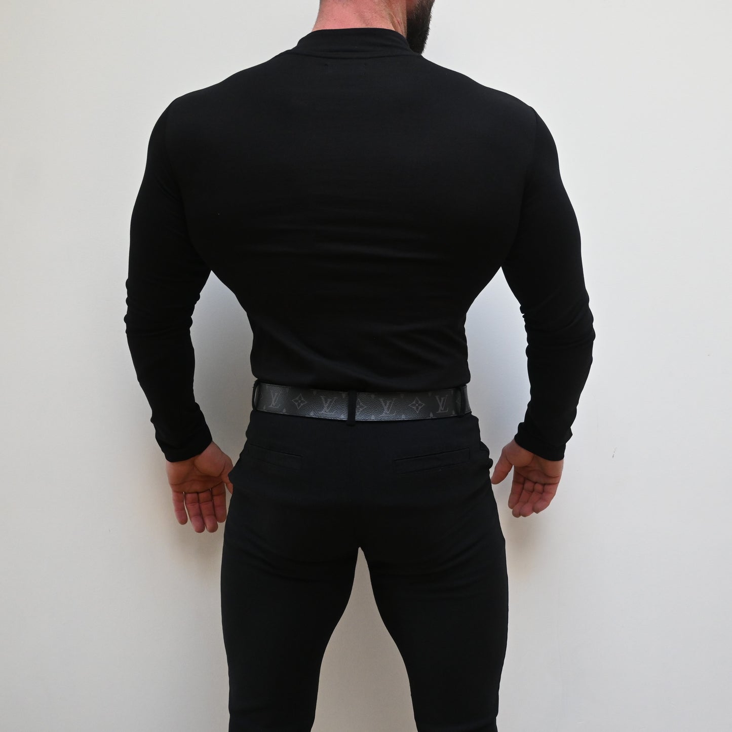 Belator T-shirt turtle neck Black