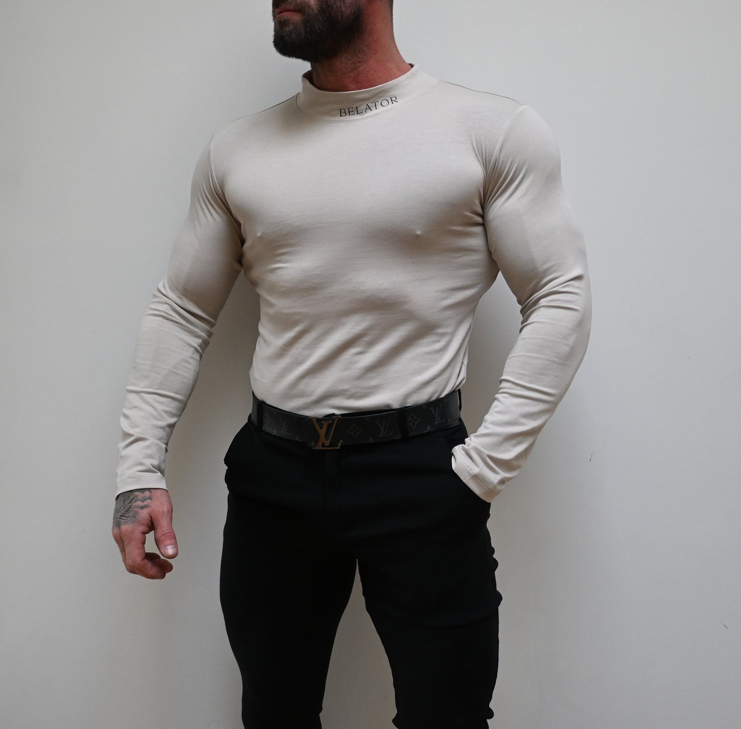 Belator T-shirt turtle neck Moonbean