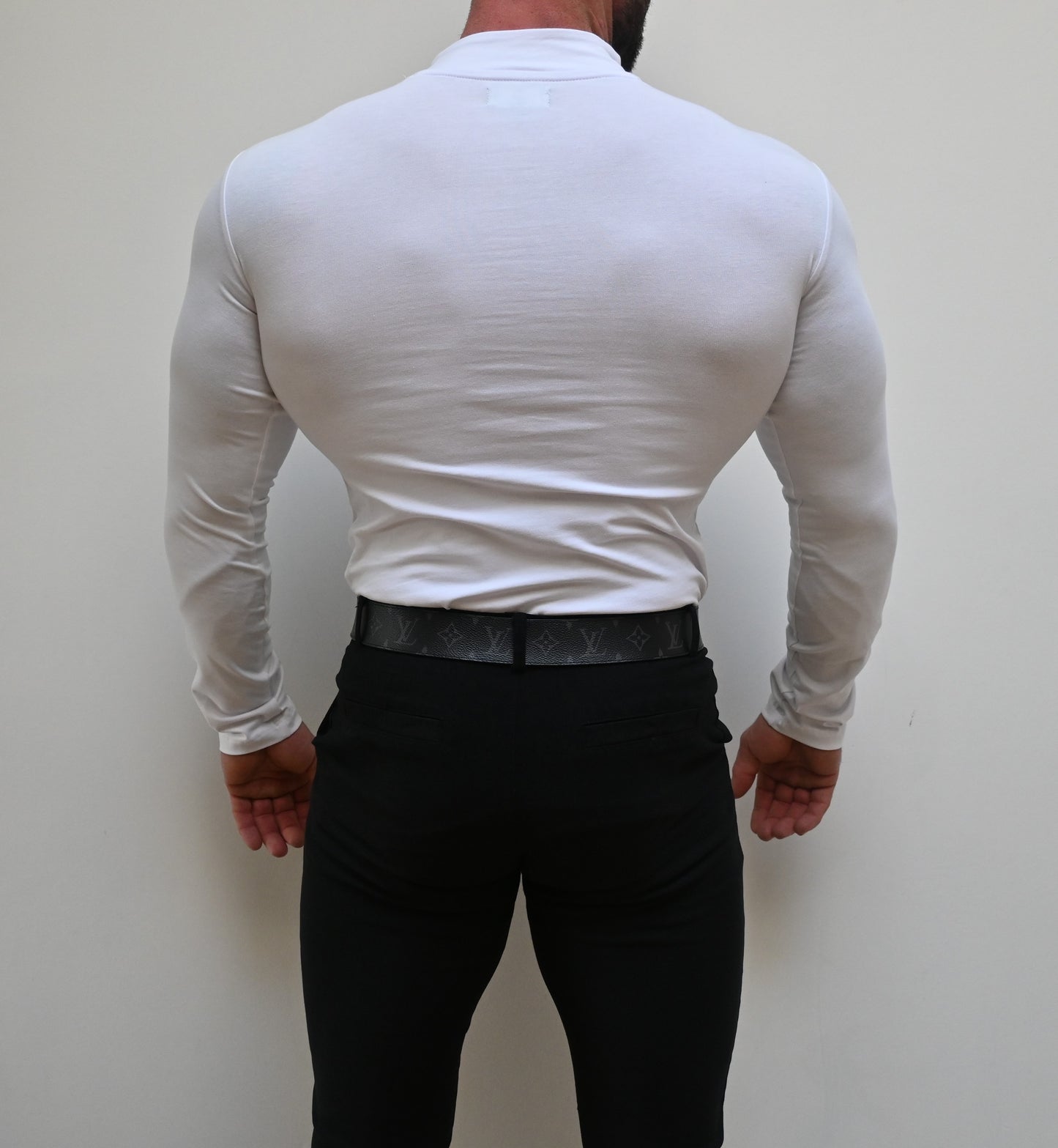 Belator T-shirt turtle neck White