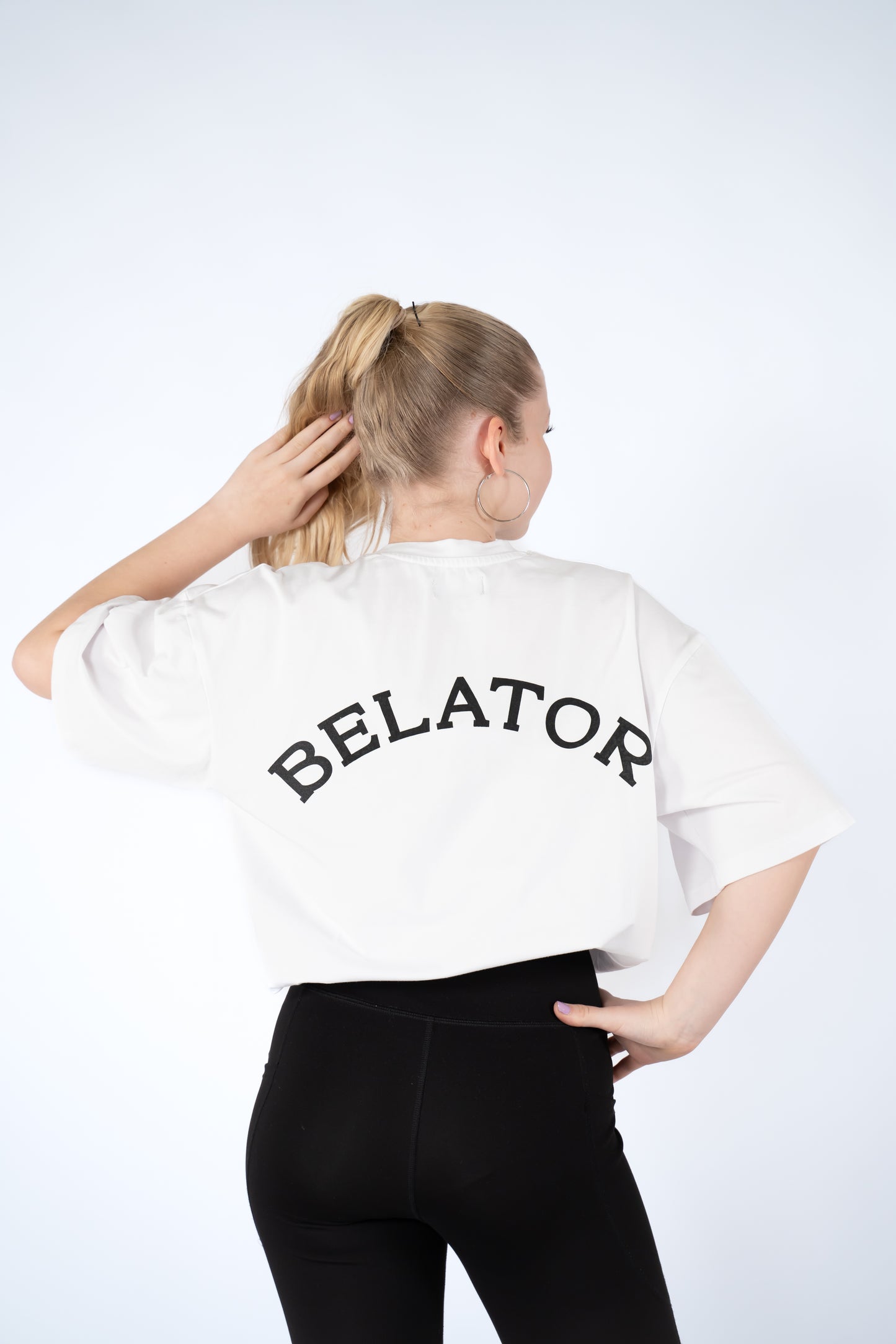 Oversized T-shirt belator White